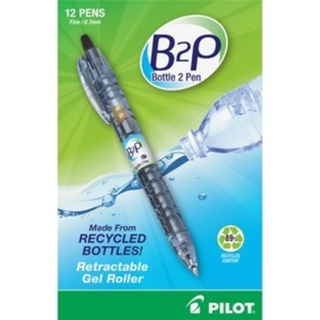 PILOT Pen, Gel, B2P, Fine, Clear Brl PIL31600